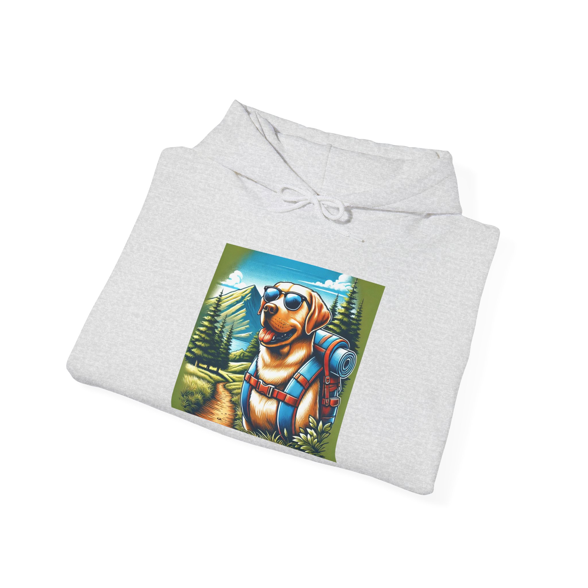 Eco-Friendly Adventure Dog Sweatshirt - Let's Be Friends Design - Image 9